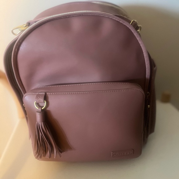 EUC SKIP HOP GREENWICH Pink Diaper Bag Backpack - Picture 3 of 11